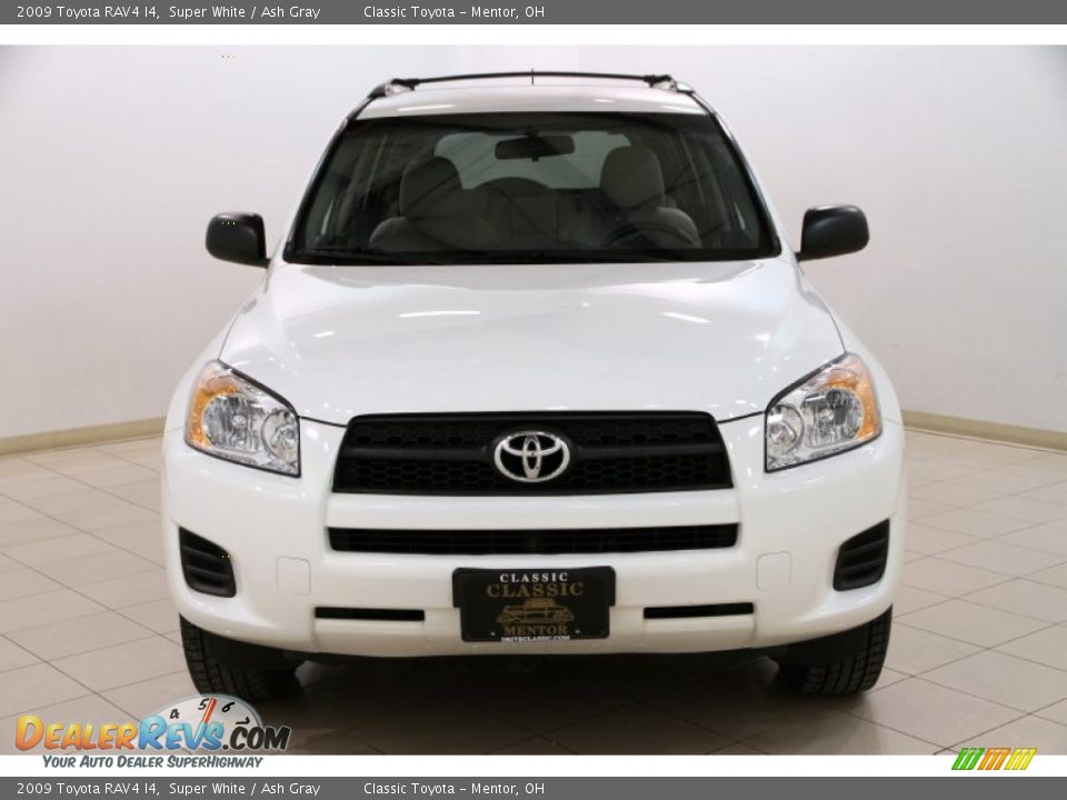 2009 Toyota RAV4 I4 Super White / Ash Gray Photo #2