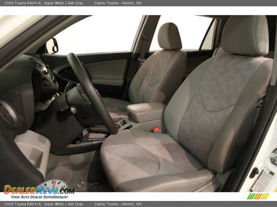2009 Toyota RAV4 I4 Super White / Ash Gray Photo #6