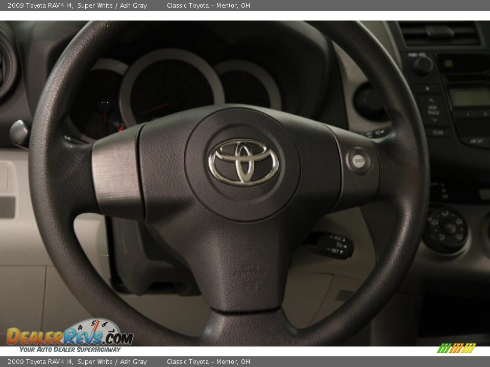 2009 Toyota RAV4 I4 Super White / Ash Gray Photo #7