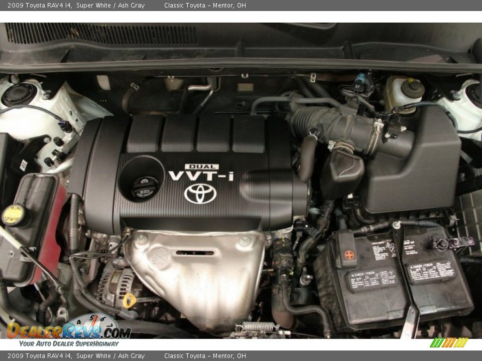 2009 Toyota RAV4 I4 Super White / Ash Gray Photo #17