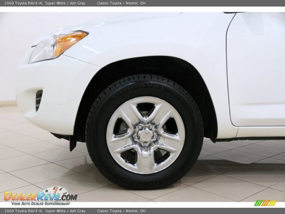 2009 Toyota RAV4 I4 Super White / Ash Gray Photo #18