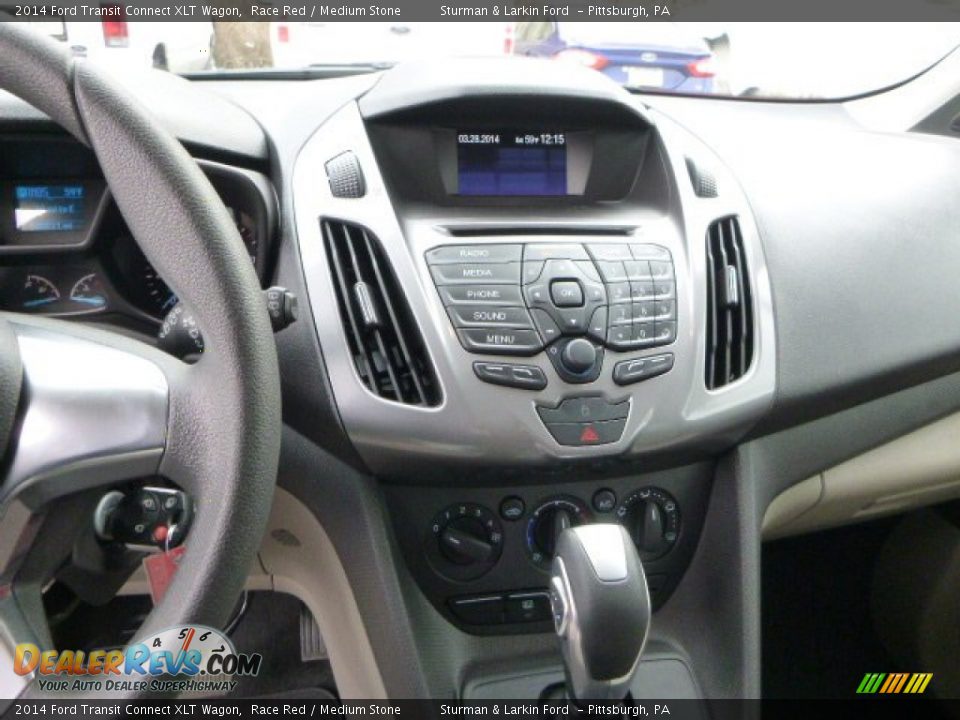 Dashboard of 2014 Ford Transit Connect XLT Wagon Photo #13