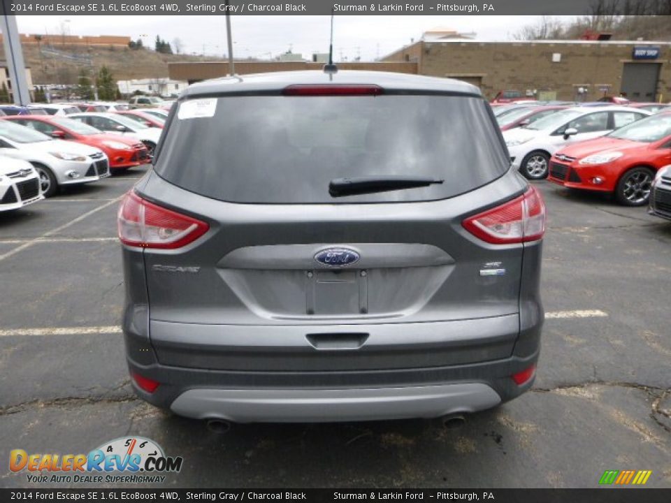 2014 Ford Escape SE 1.6L EcoBoost 4WD Sterling Gray / Charcoal Black Photo #3