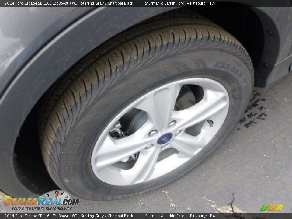 2014 Ford Escape SE 1.6L EcoBoost 4WD Sterling Gray / Charcoal Black Photo #7
