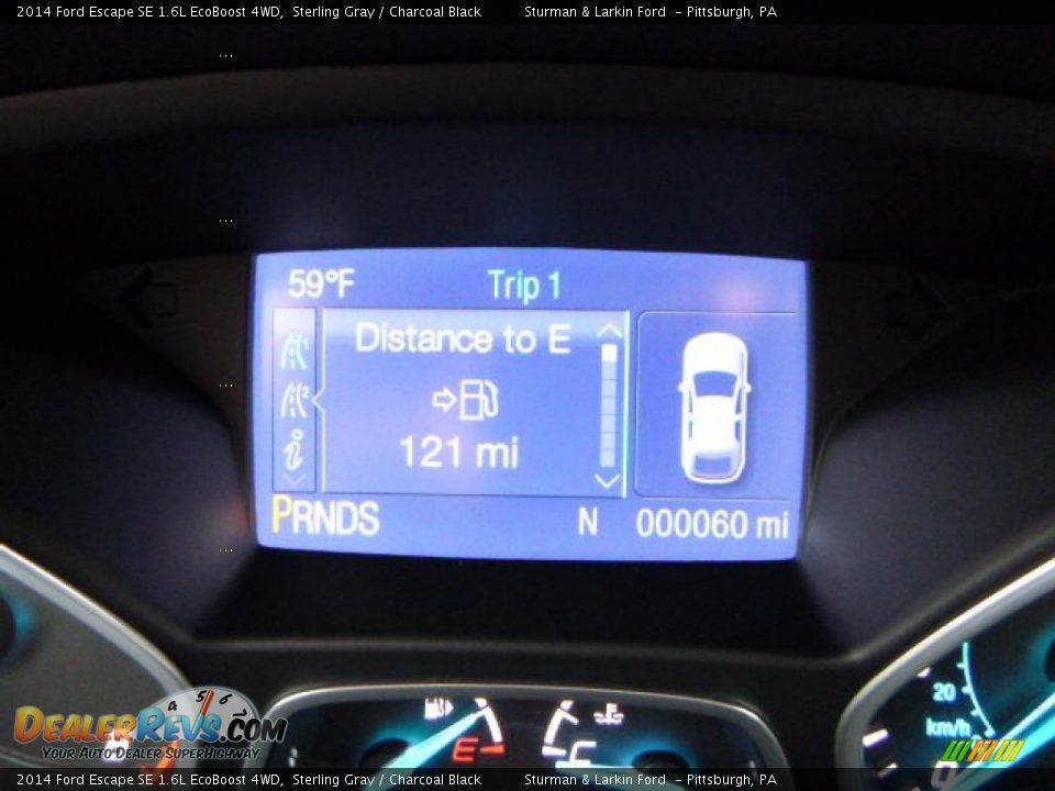 2014 Ford Escape SE 1.6L EcoBoost 4WD Sterling Gray / Charcoal Black Photo #14