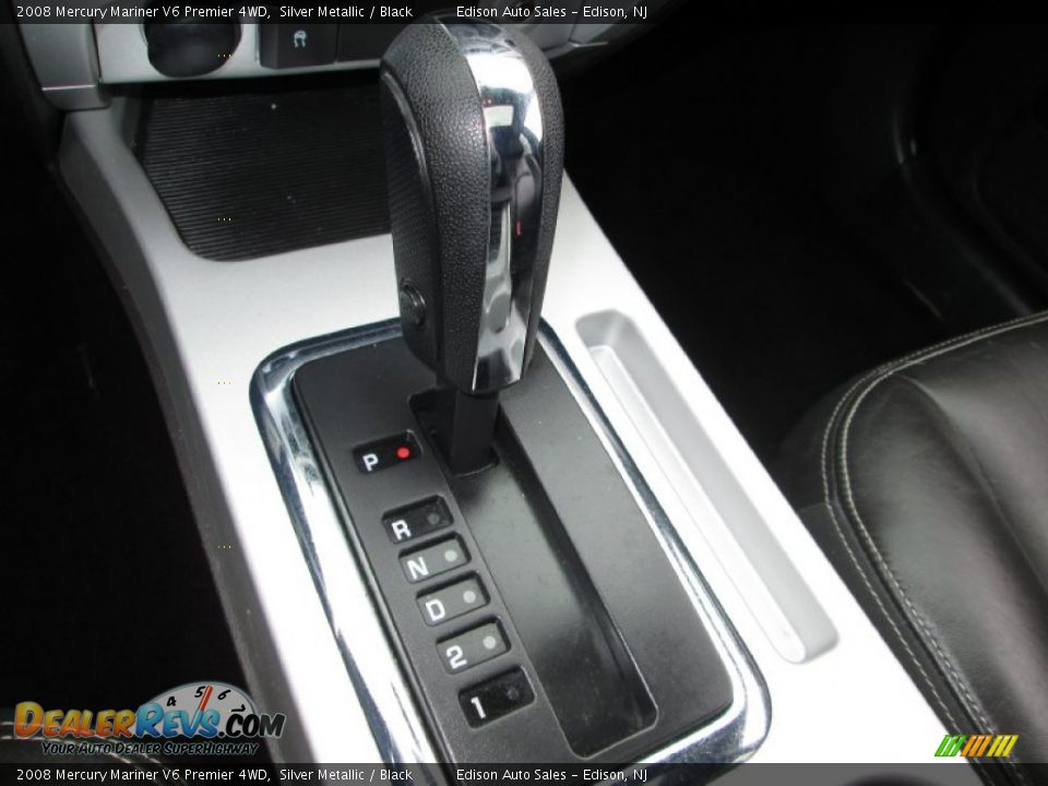 2008 Mercury Mariner V6 Premier 4WD Silver Metallic / Black Photo #23