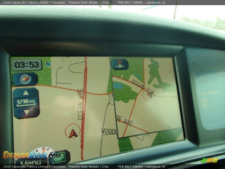 2006 Subaru B9 Tribeca Limited 5 Passenger Titanium Silver Metallic / Gray Photo #17