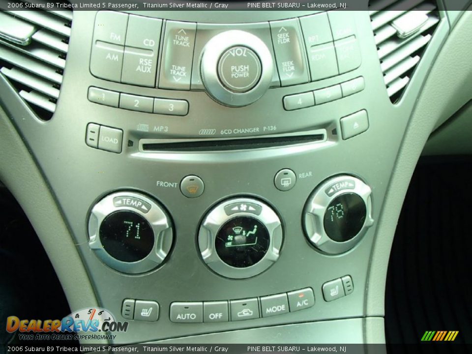 2006 Subaru B9 Tribeca Limited 5 Passenger Titanium Silver Metallic / Gray Photo #18