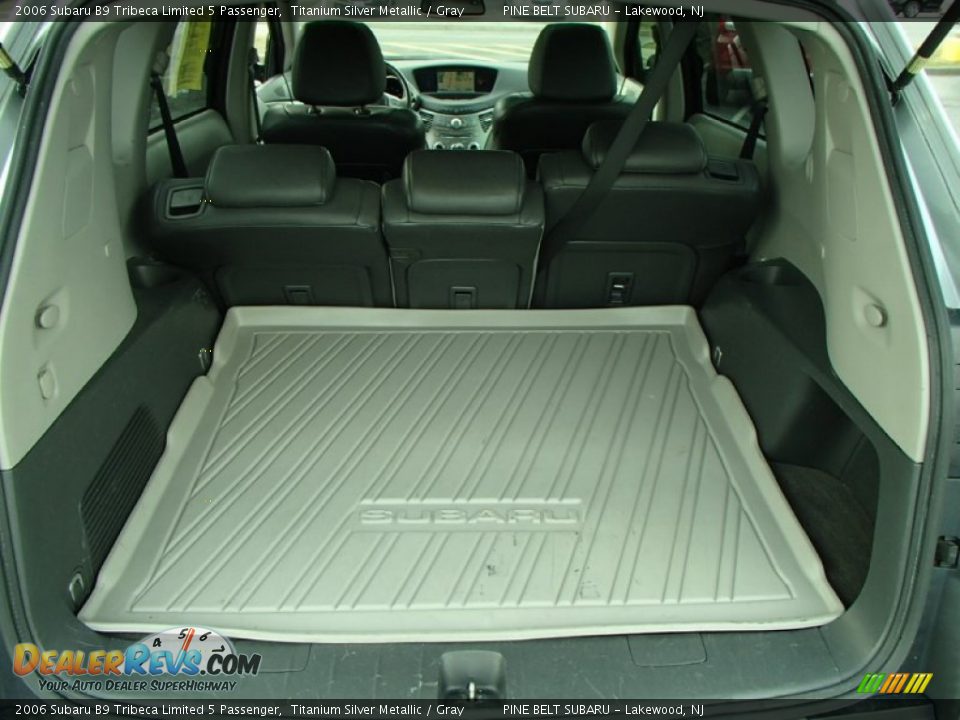 2006 Subaru B9 Tribeca Limited 5 Passenger Titanium Silver Metallic / Gray Photo #20