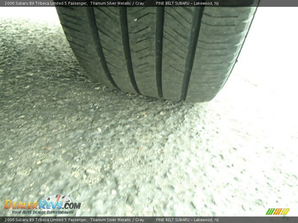 2006 Subaru B9 Tribeca Limited 5 Passenger Titanium Silver Metallic / Gray Photo #24