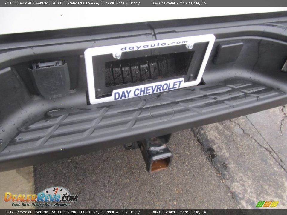 2012 Chevrolet Silverado 1500 LT Extended Cab 4x4 Summit White / Ebony Photo #6
