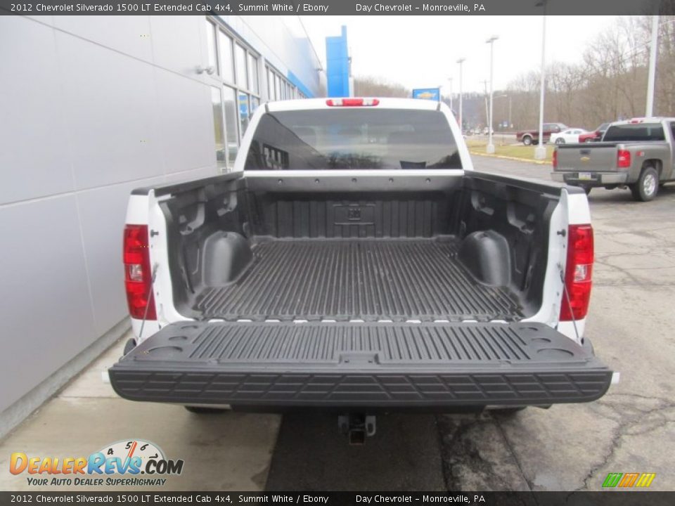 2012 Chevrolet Silverado 1500 LT Extended Cab 4x4 Summit White / Ebony Photo #7