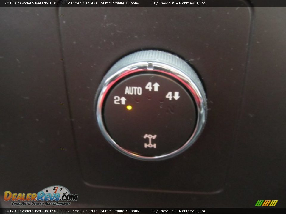 2012 Chevrolet Silverado 1500 LT Extended Cab 4x4 Summit White / Ebony Photo #16