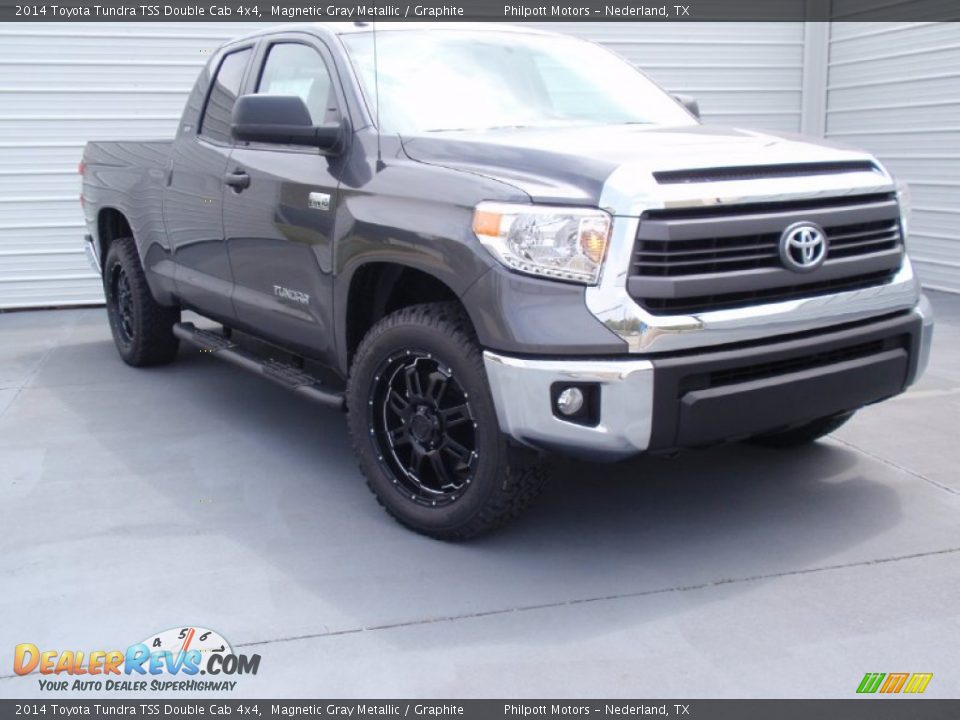2014 Toyota Tundra TSS Double Cab 4x4 Magnetic Gray Metallic / Graphite Photo #2