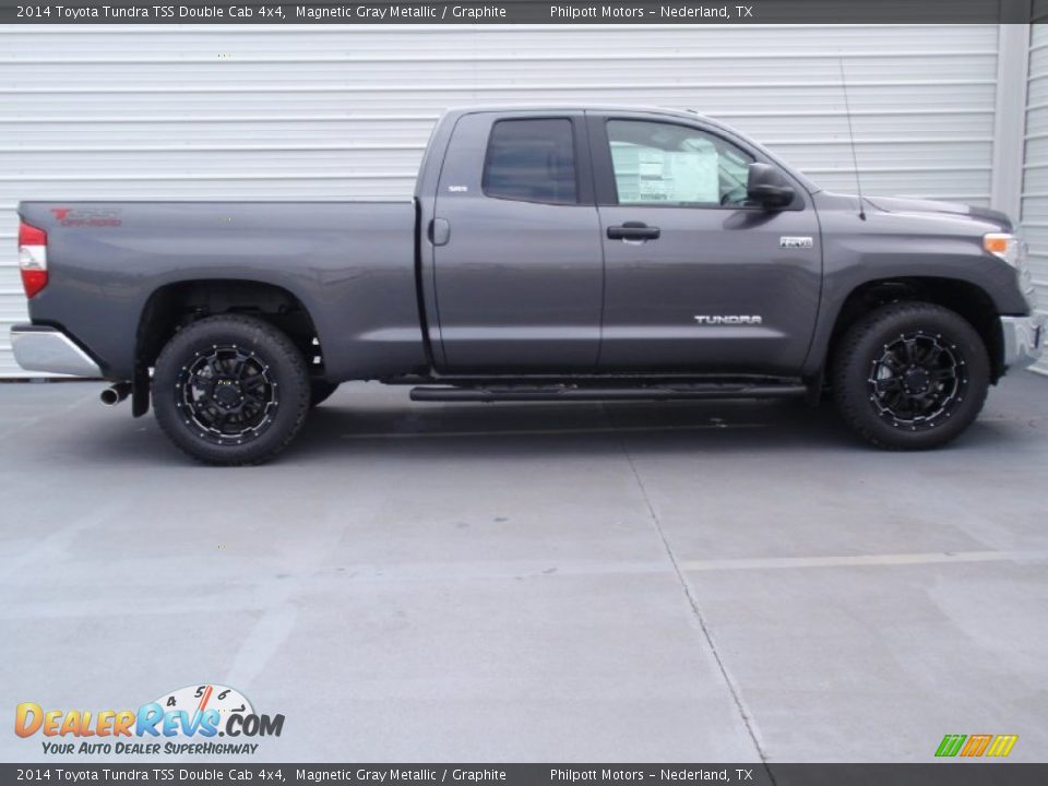 2014 Toyota Tundra TSS Double Cab 4x4 Magnetic Gray Metallic / Graphite Photo #3