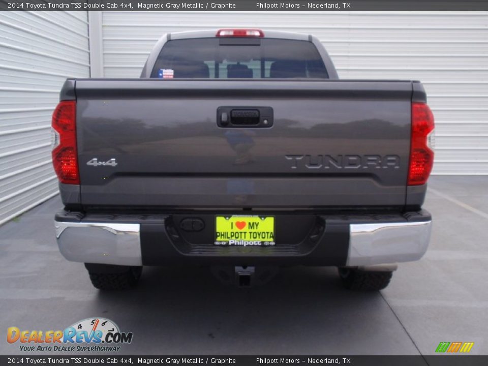 2014 Toyota Tundra TSS Double Cab 4x4 Magnetic Gray Metallic / Graphite Photo #5