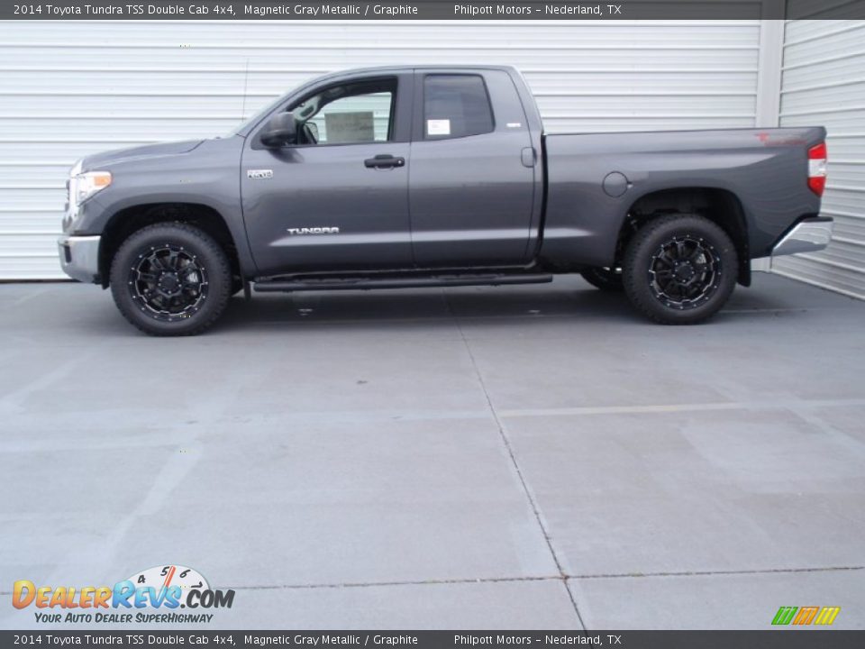 2014 Toyota Tundra TSS Double Cab 4x4 Magnetic Gray Metallic / Graphite Photo #6