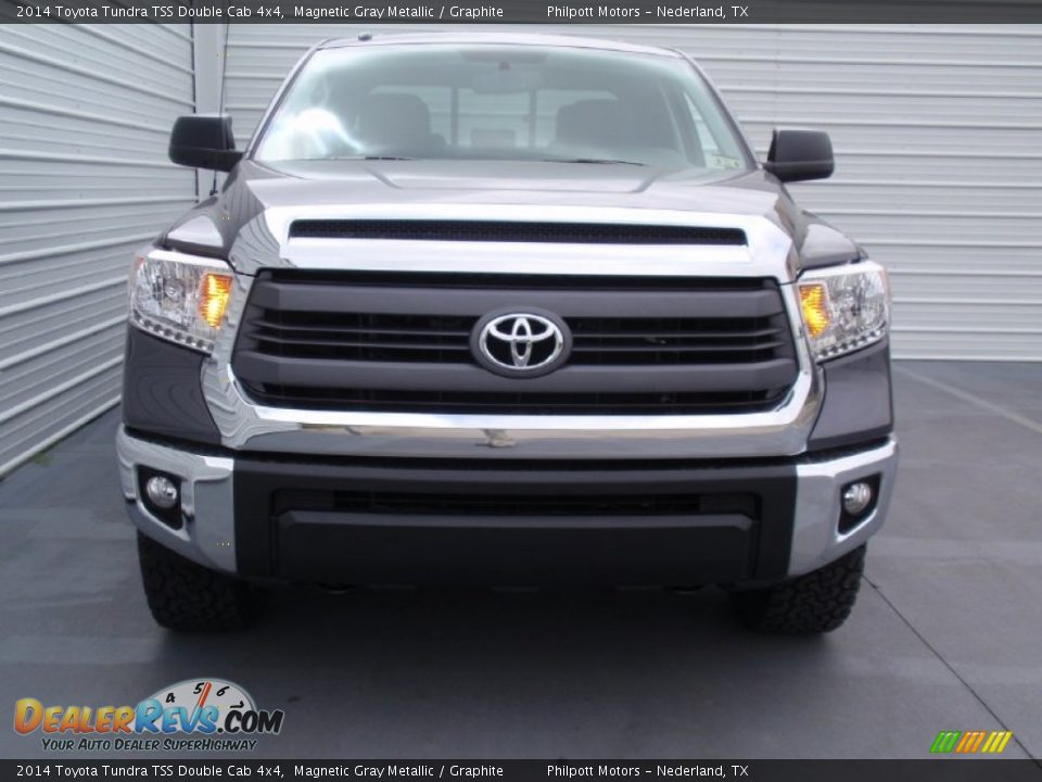 2014 Toyota Tundra TSS Double Cab 4x4 Magnetic Gray Metallic / Graphite Photo #8