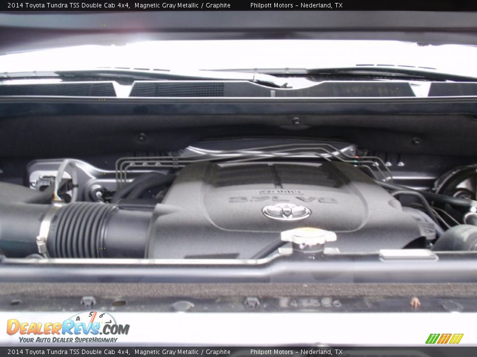 2014 Toyota Tundra TSS Double Cab 4x4 Magnetic Gray Metallic / Graphite Photo #19