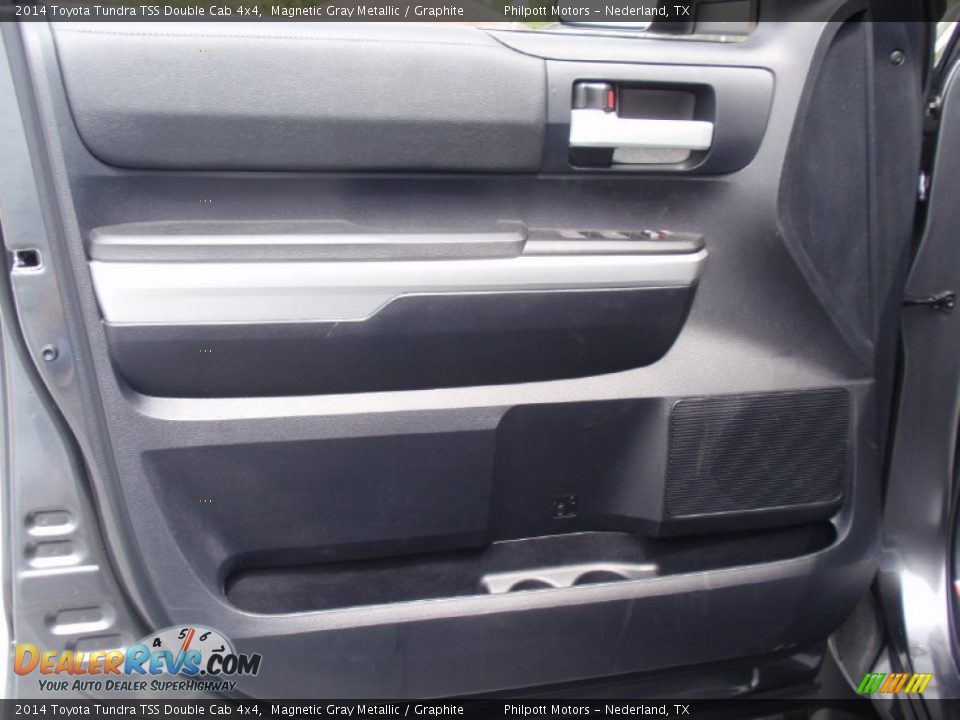 2014 Toyota Tundra TSS Double Cab 4x4 Magnetic Gray Metallic / Graphite Photo #25