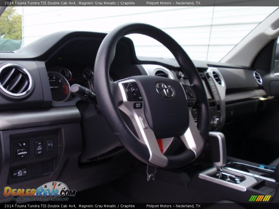2014 Toyota Tundra TSS Double Cab 4x4 Magnetic Gray Metallic / Graphite Photo #27