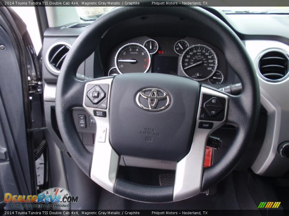 2014 Toyota Tundra TSS Double Cab 4x4 Magnetic Gray Metallic / Graphite Photo #32