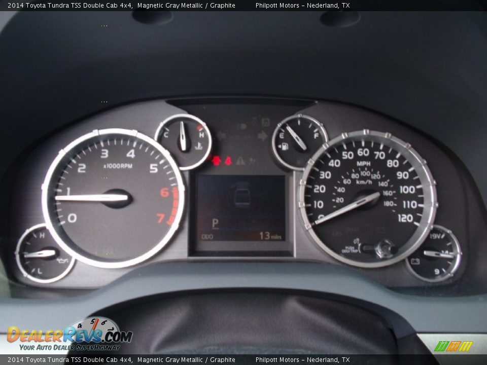 2014 Toyota Tundra TSS Double Cab 4x4 Magnetic Gray Metallic / Graphite Photo #33