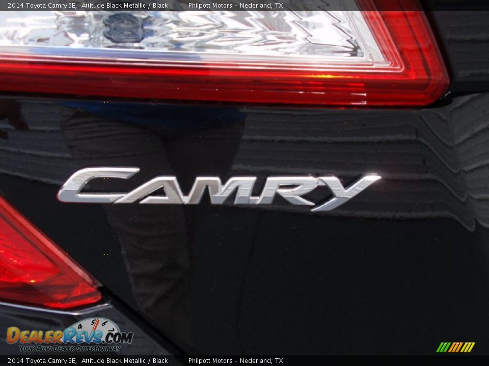 2014 Toyota Camry SE Attitude Black Metallic / Black Photo #14