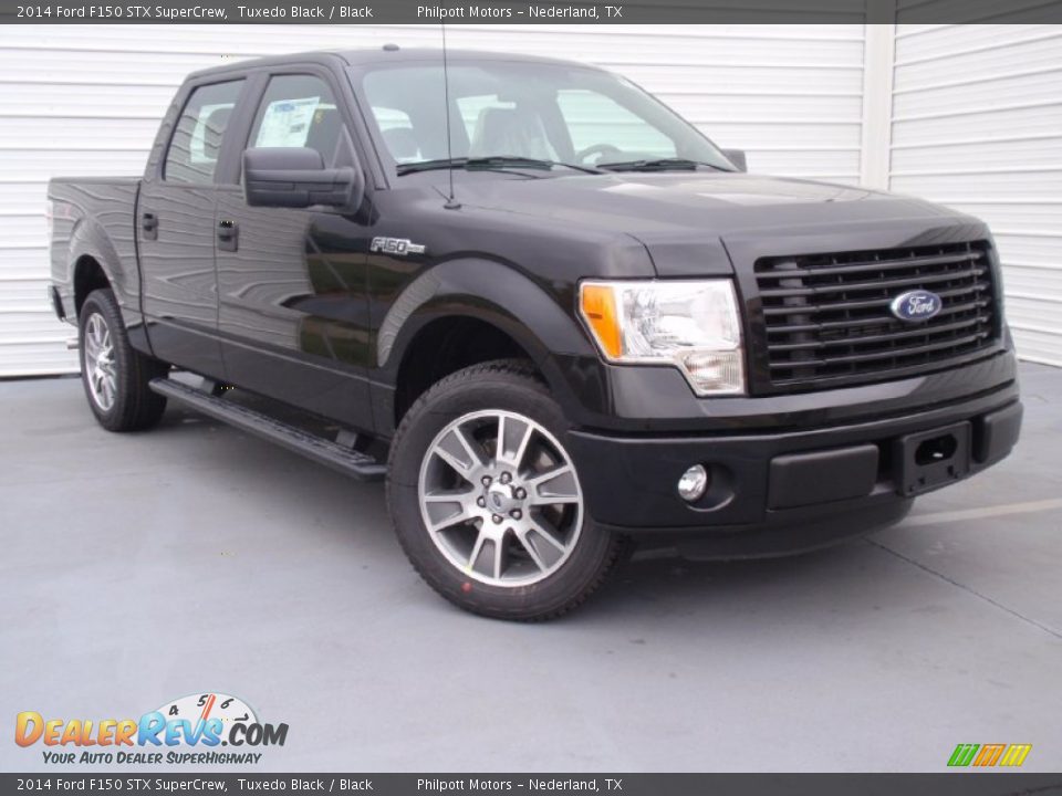 Front 3/4 View of 2014 Ford F150 STX SuperCrew Photo #1