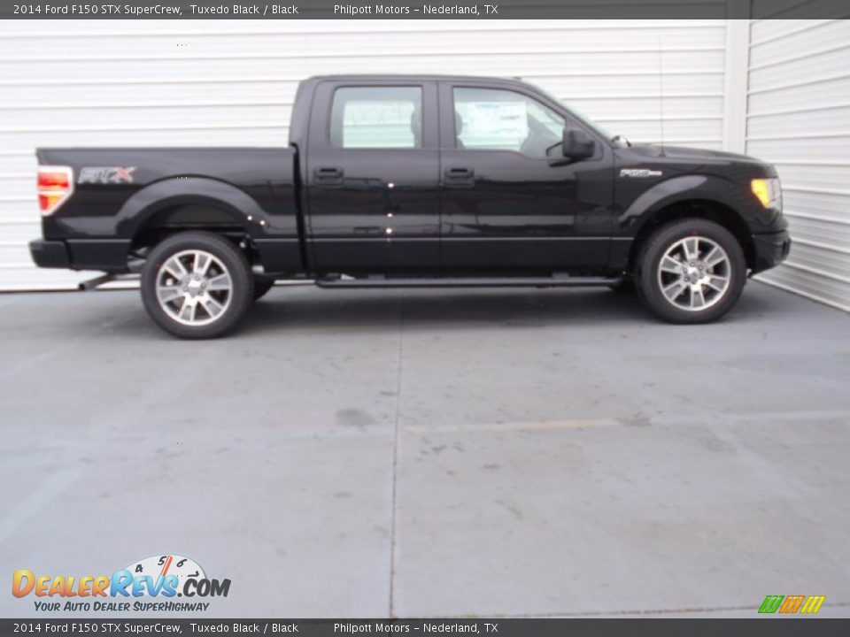 Tuxedo Black 2014 Ford F150 STX SuperCrew Photo #3