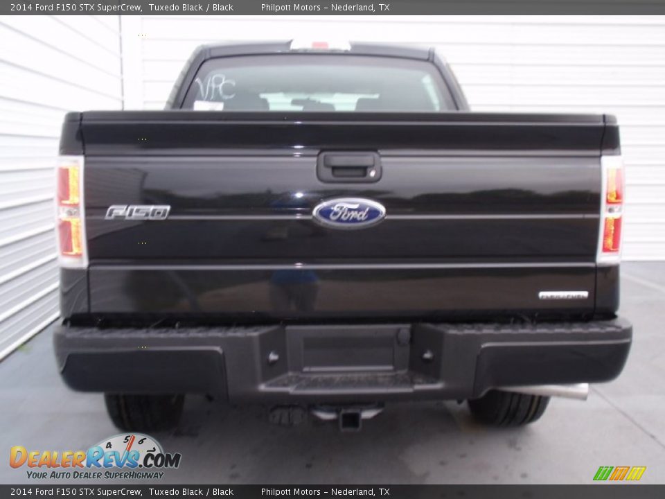 2014 Ford F150 STX SuperCrew Tuxedo Black / Black Photo #5
