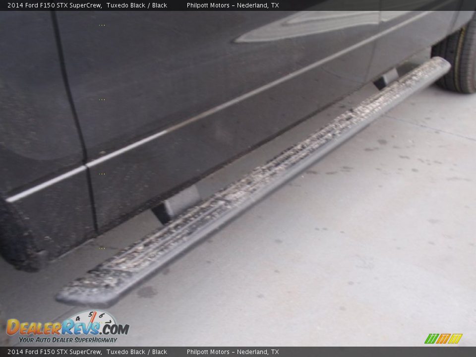 2014 Ford F150 STX SuperCrew Tuxedo Black / Black Photo #13