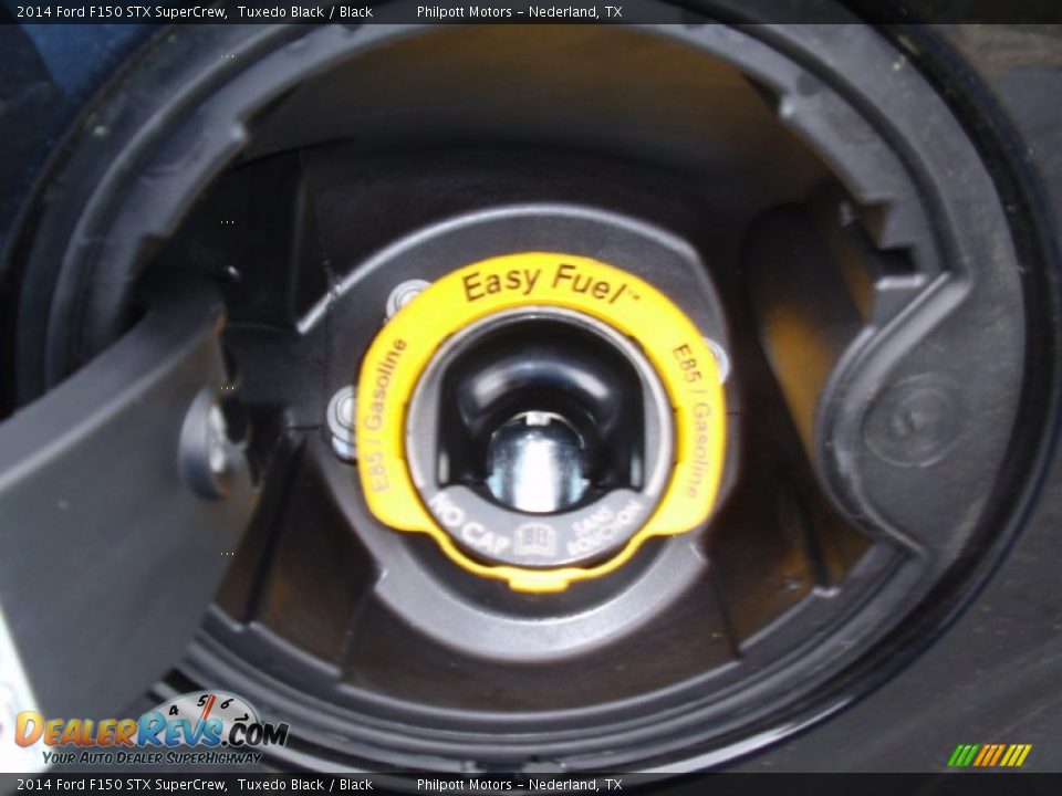2014 Ford F150 STX SuperCrew Tuxedo Black / Black Photo #15