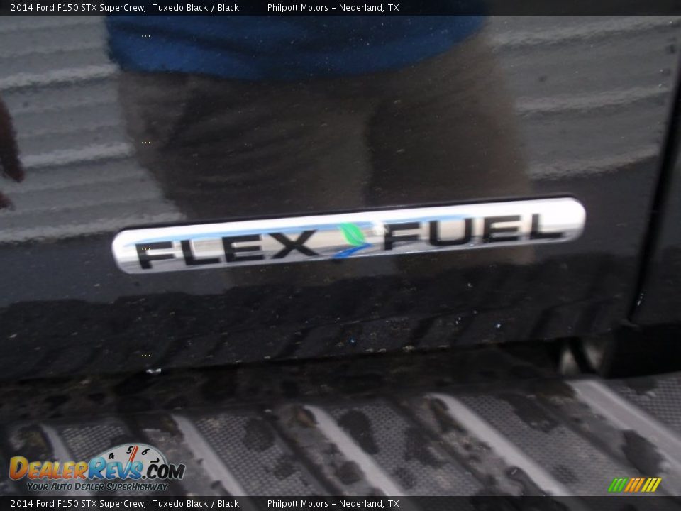 2014 Ford F150 STX SuperCrew Tuxedo Black / Black Photo #17