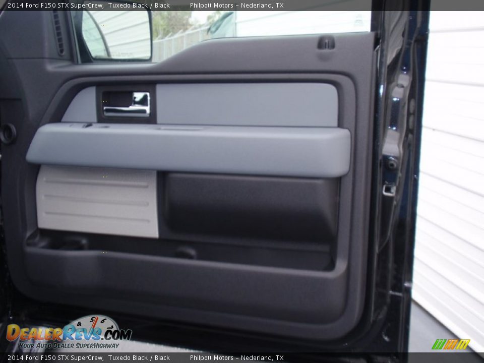 2014 Ford F150 STX SuperCrew Tuxedo Black / Black Photo #19