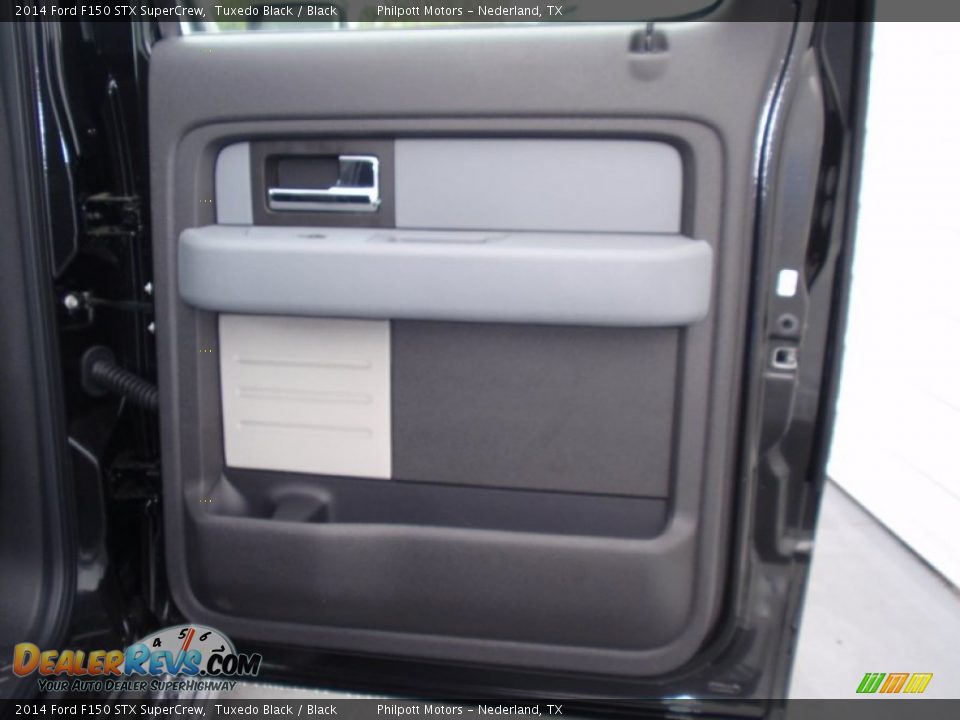 2014 Ford F150 STX SuperCrew Tuxedo Black / Black Photo #22