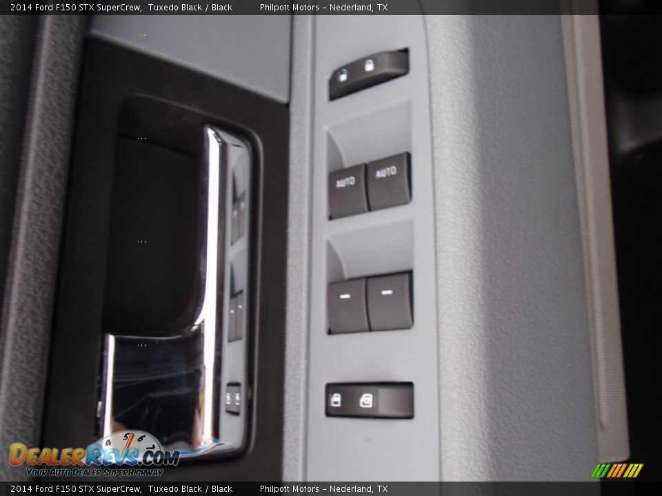 2014 Ford F150 STX SuperCrew Tuxedo Black / Black Photo #25