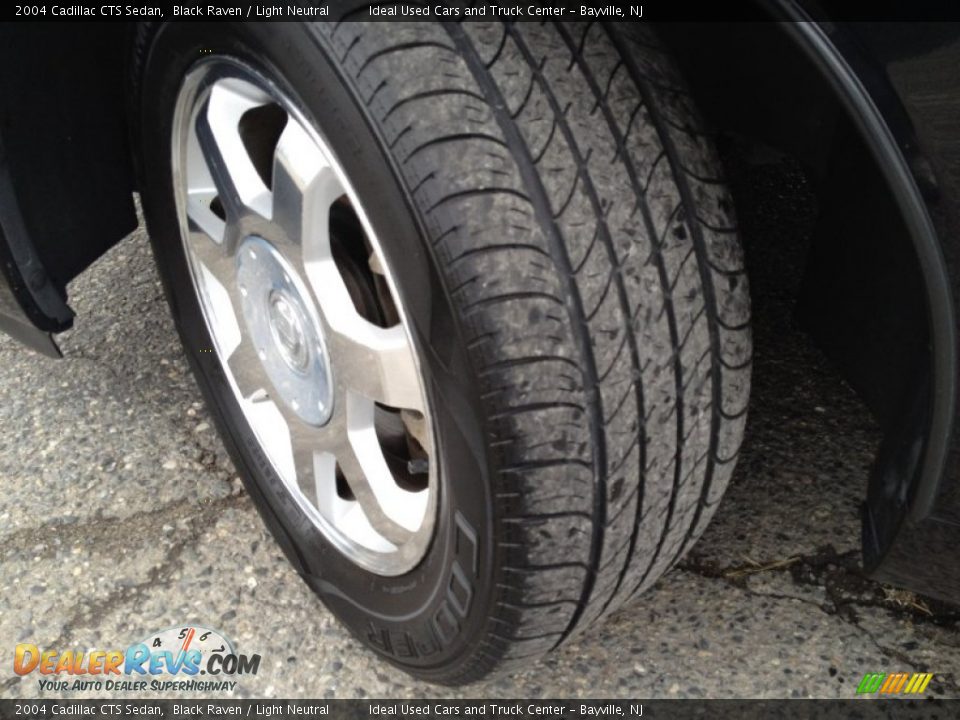 2004 Cadillac CTS Sedan Black Raven / Light Neutral Photo #3