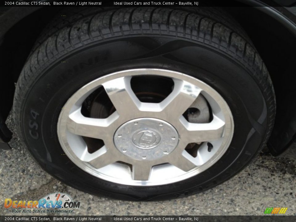 2004 Cadillac CTS Sedan Black Raven / Light Neutral Photo #4