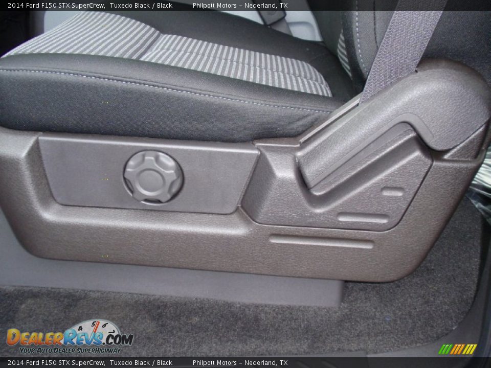 2014 Ford F150 STX SuperCrew Tuxedo Black / Black Photo #28