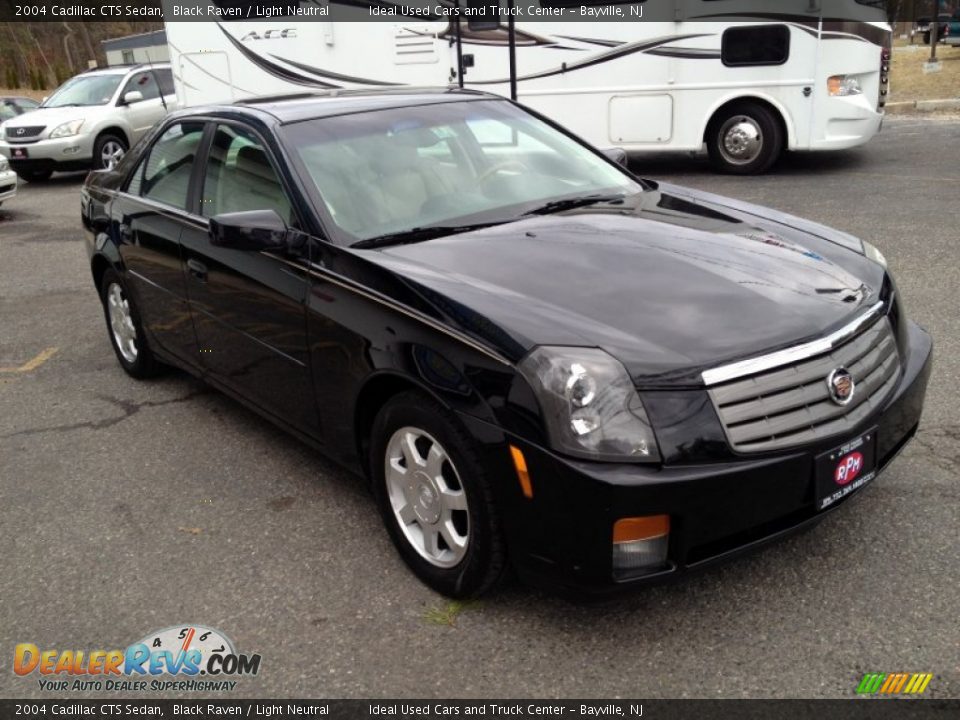 2004 Cadillac CTS Sedan Black Raven / Light Neutral Photo #6