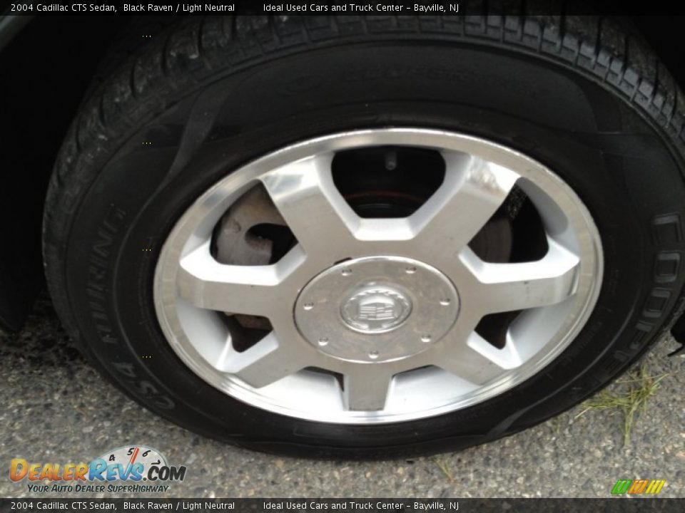 2004 Cadillac CTS Sedan Black Raven / Light Neutral Photo #7