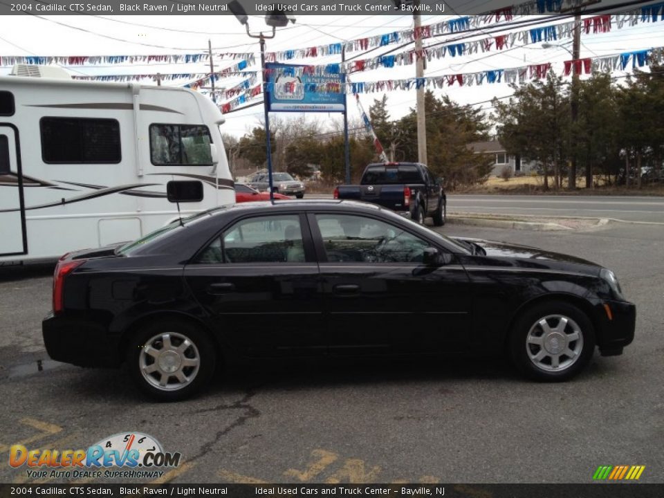 2004 Cadillac CTS Sedan Black Raven / Light Neutral Photo #8