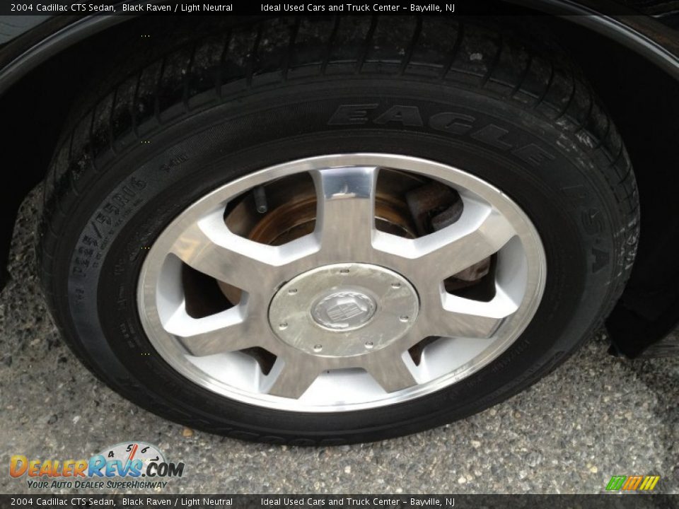 2004 Cadillac CTS Sedan Black Raven / Light Neutral Photo #9