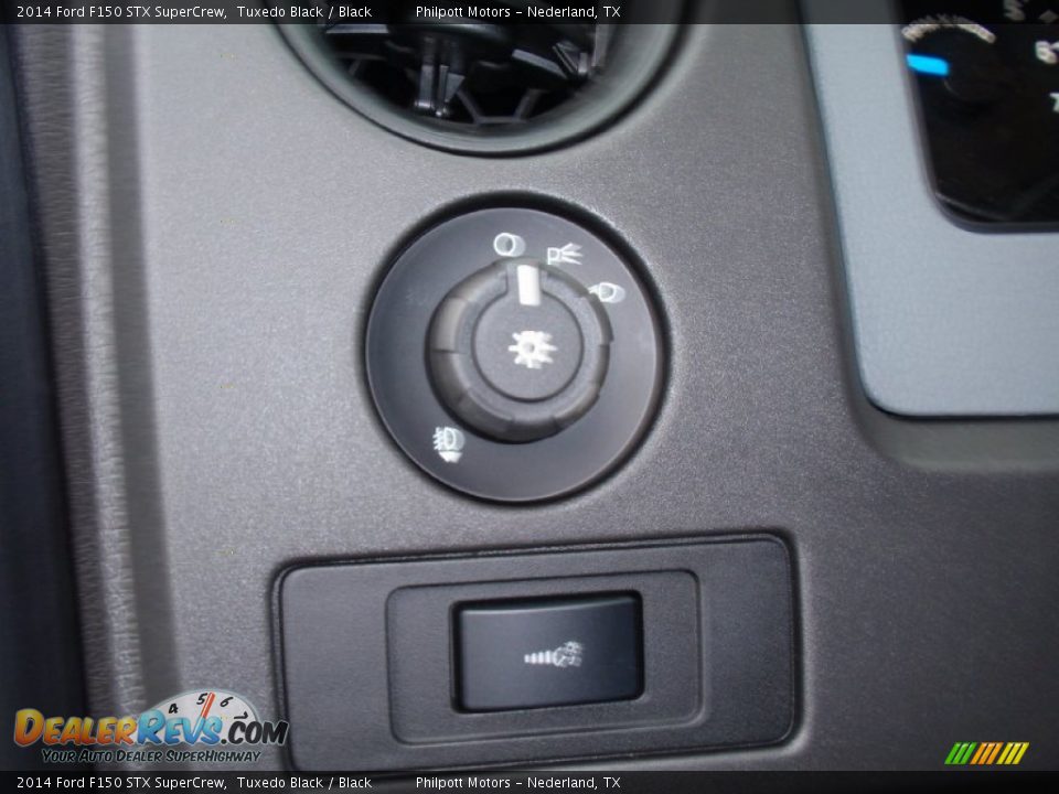2014 Ford F150 STX SuperCrew Tuxedo Black / Black Photo #33