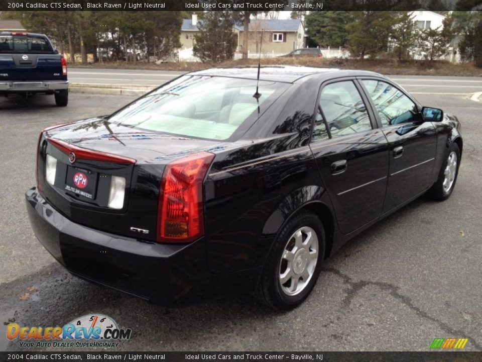 2004 Cadillac CTS Sedan Black Raven / Light Neutral Photo #15