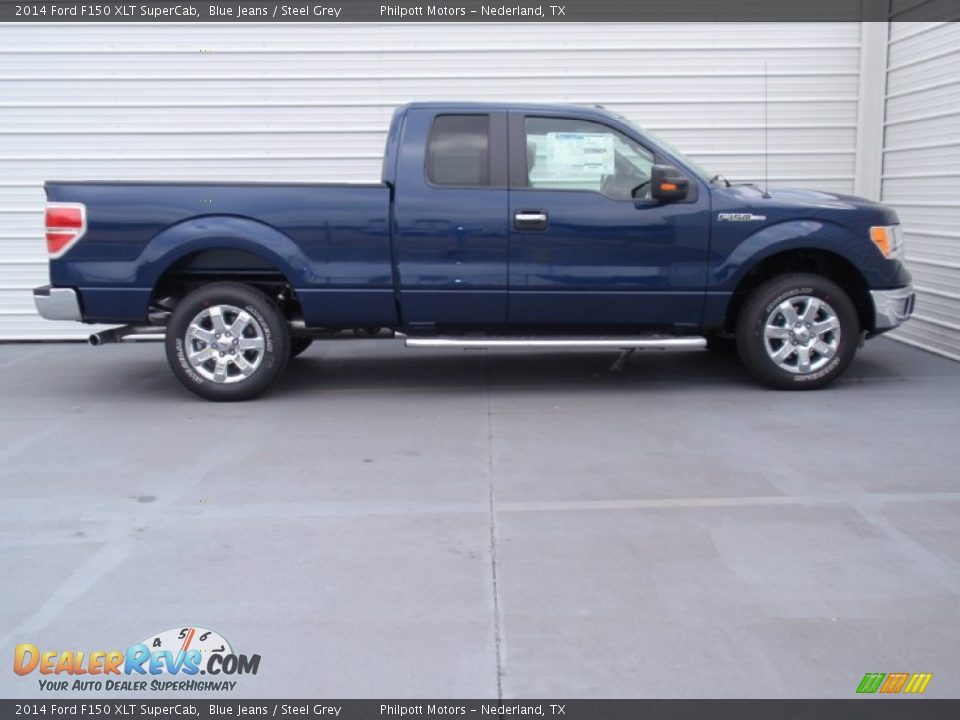 Blue Jeans 2014 Ford F150 XLT SuperCab Photo #3