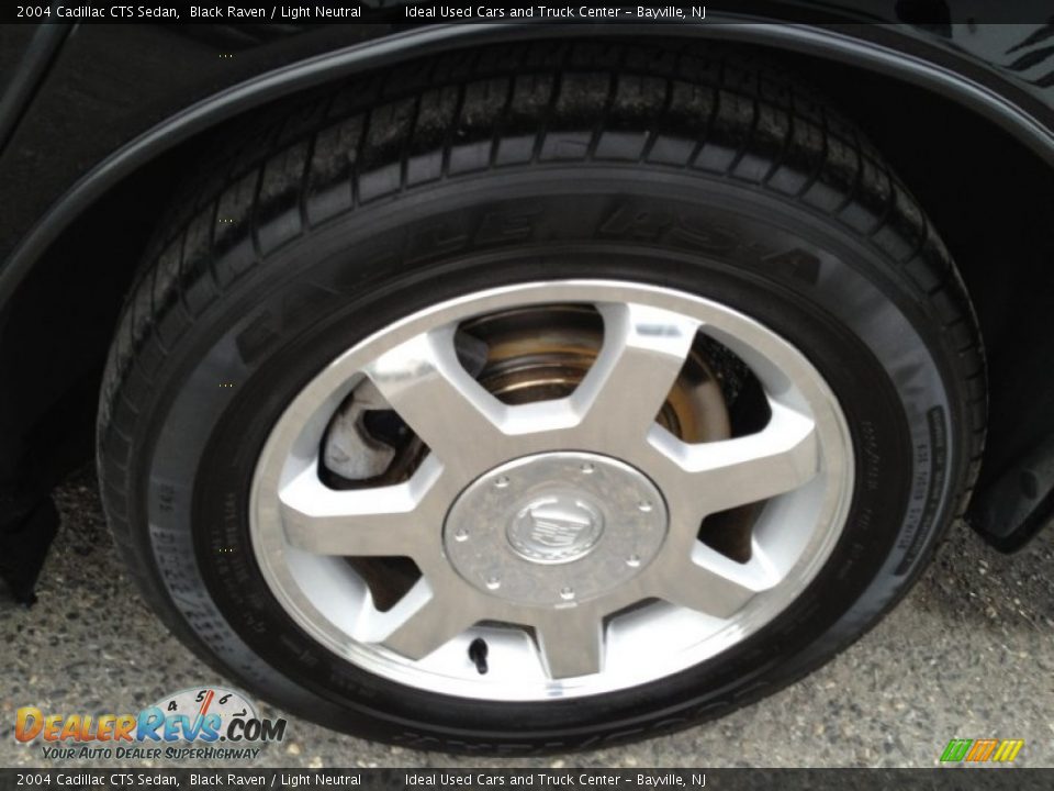 2004 Cadillac CTS Sedan Black Raven / Light Neutral Photo #18