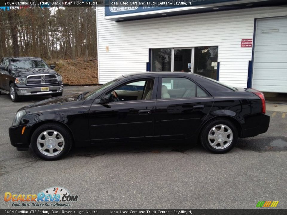2004 Cadillac CTS Sedan Black Raven / Light Neutral Photo #19