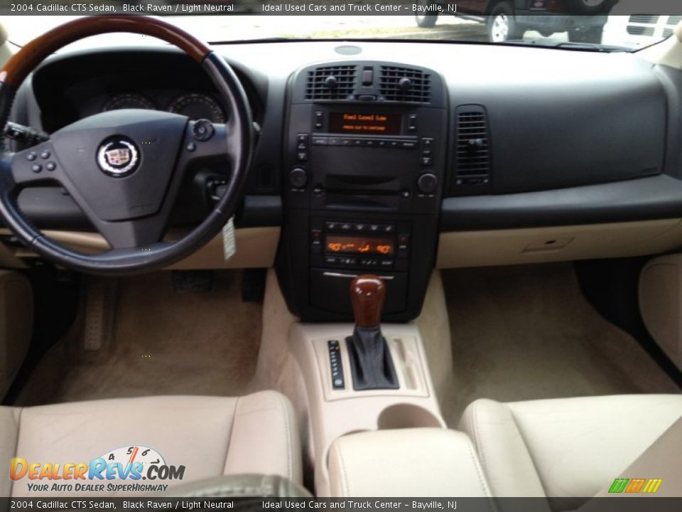 2004 Cadillac CTS Sedan Black Raven / Light Neutral Photo #22